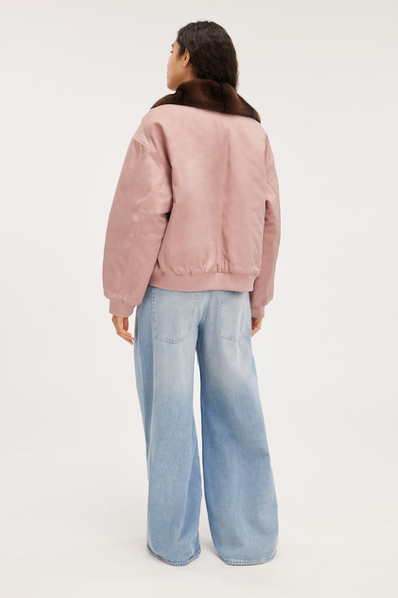 HM Locker Geschnittene, Gefütterte Bomberjacke