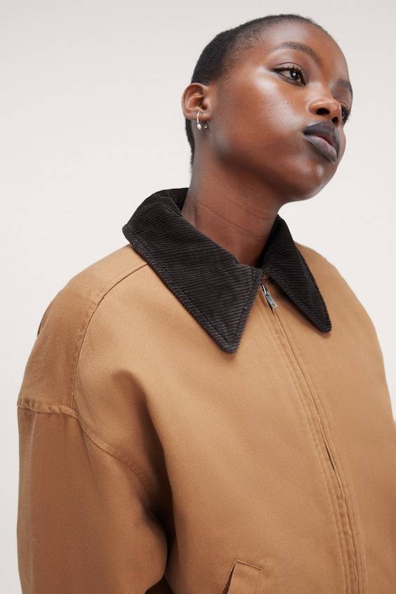 HM Locker Geschnittene, Gefütterte Bomberjacke