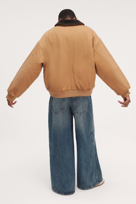 HM Locker Geschnittene, Gefütterte Bomberjacke