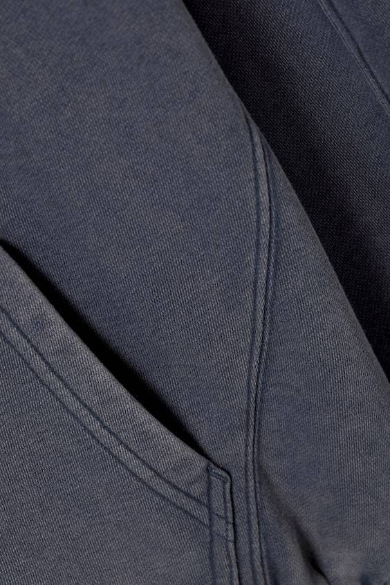 HM Locker Geschnittener Zip-Hoodie