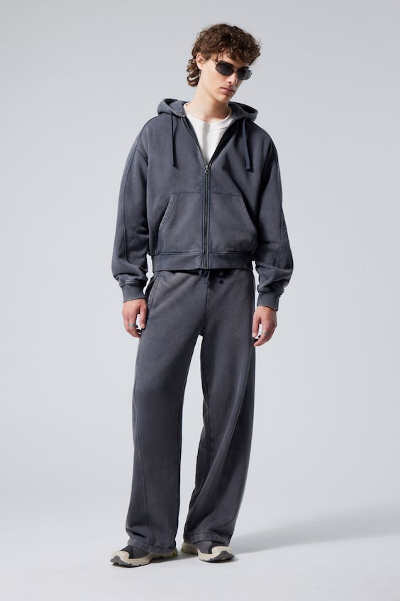 HM Locker Geschnittener Zip-Hoodie