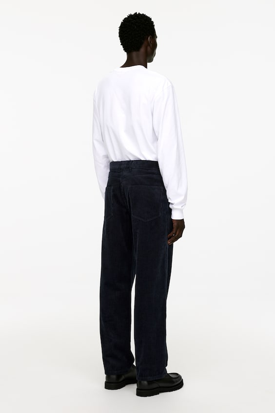 HM Lockere Hose Aus Cord