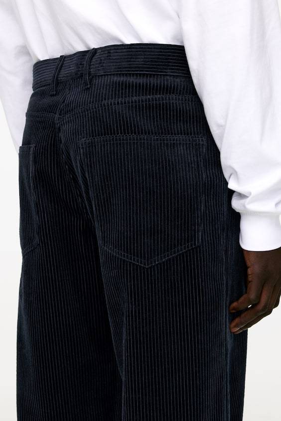 HM Lockere Hose Aus Cord