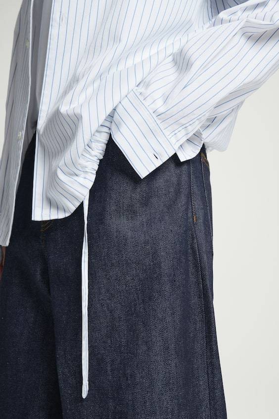 HM LOCKERES HEMD MIT KORDELZUG