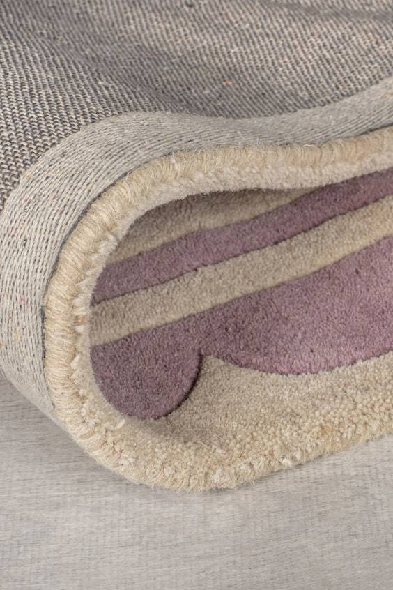 HM Lois Scallop Border Wollteppich Läufer