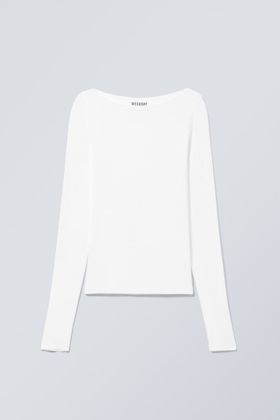 HM Longsleeve Mit U-Boot-Ausschnitt