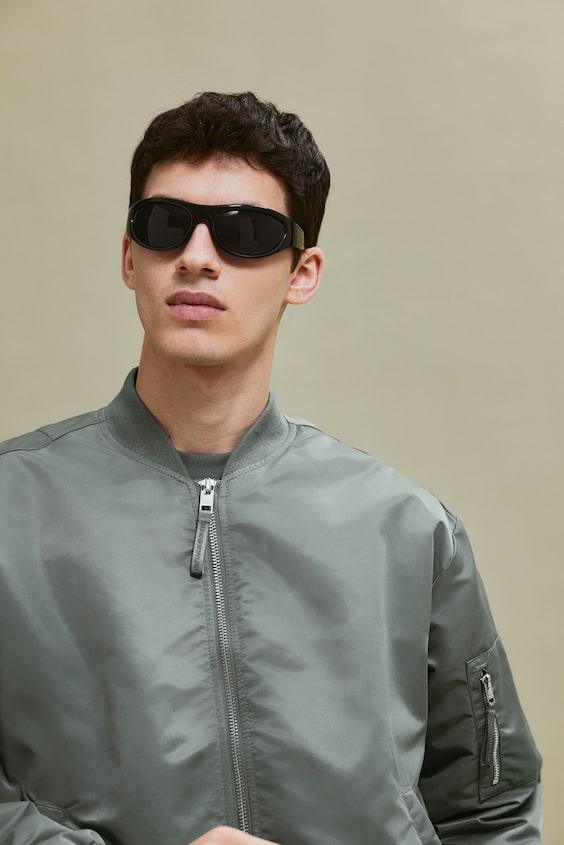 HM Loose Fit Bomber Jacket