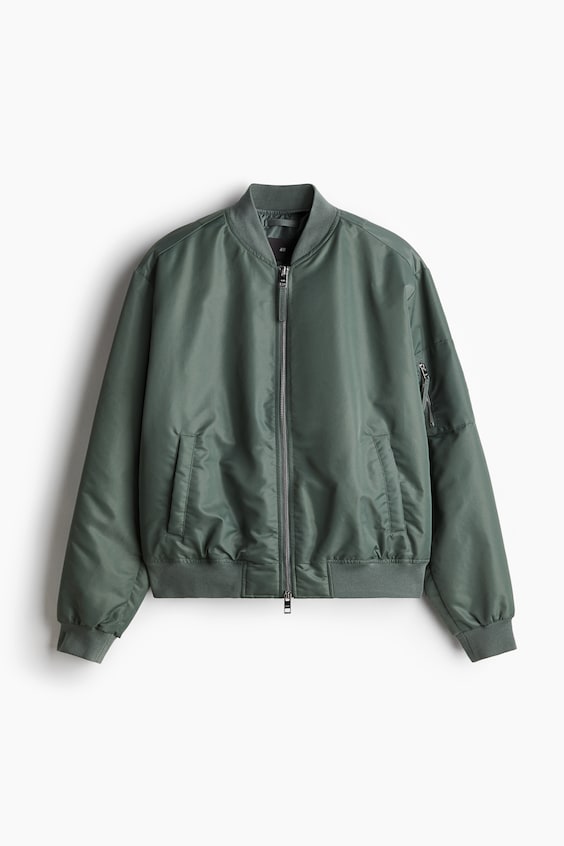 HM Loose Fit Bomber Jacket