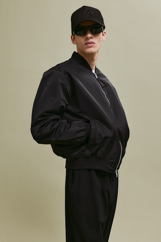 HM Loose Fit Bomber Jacket