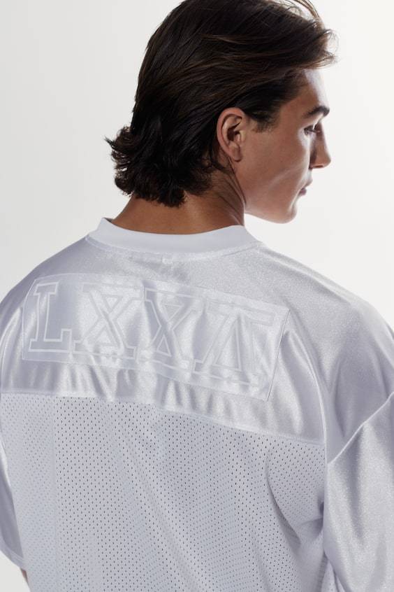 HM Loose Fit Printed Sports Top In DryMove™