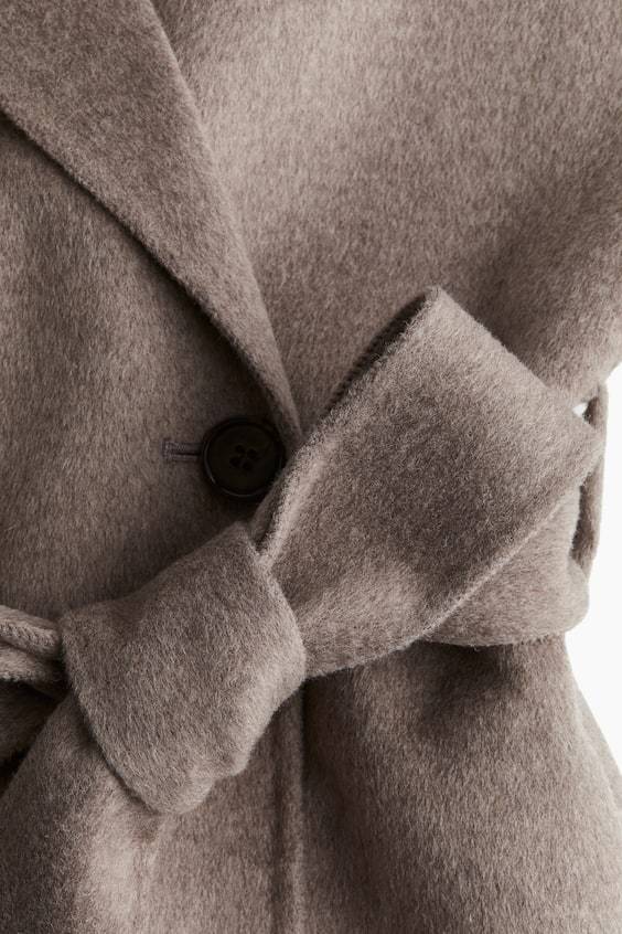 HM Mantel Aus Wollmix