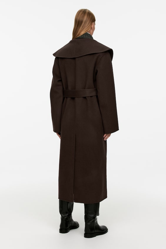 HM Mantel Mit Schalkragen