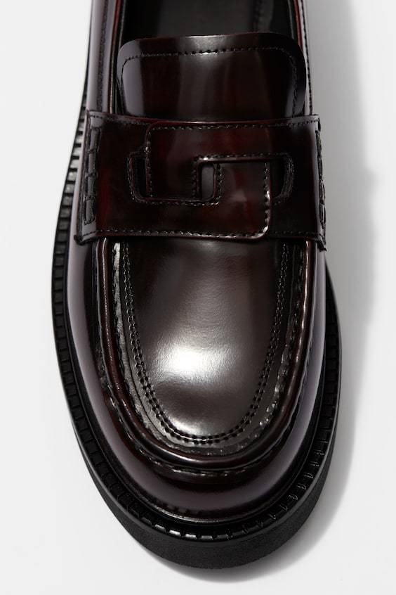 HM Markante Loafers Aus Leder