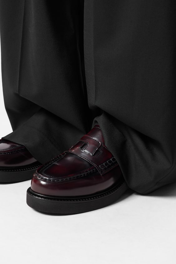 HM Markante Loafers aus Leder