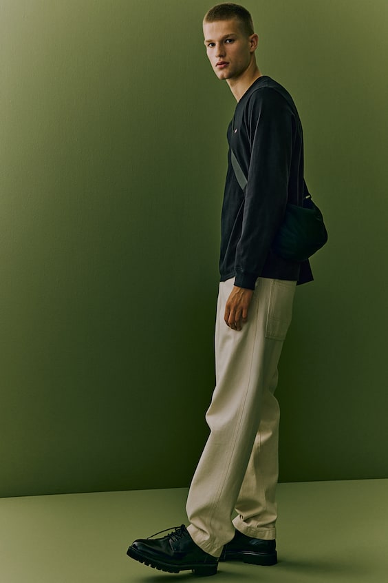 HM Men's Original Housemark Long-sleeve T-shirt