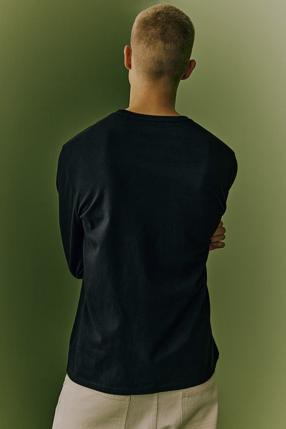 HM Men's Original Housemark Long-sleeve T-shirt