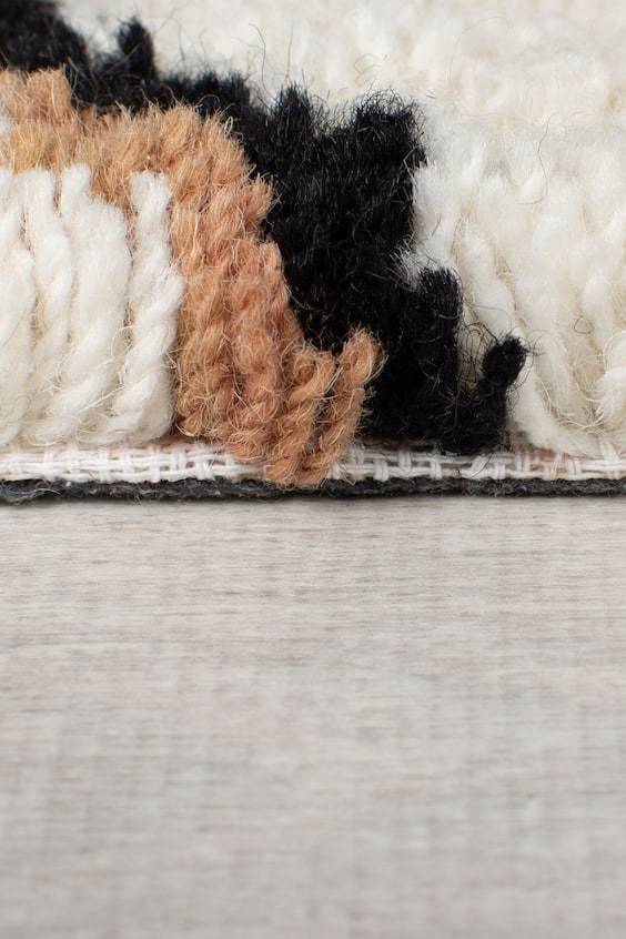 HM Midar Zotteliger Berberteppich Aus Wolle