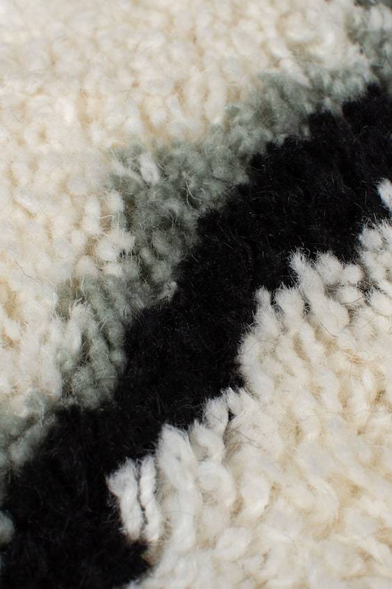 HM Midar Zotteliger Berberteppich Aus Wolle