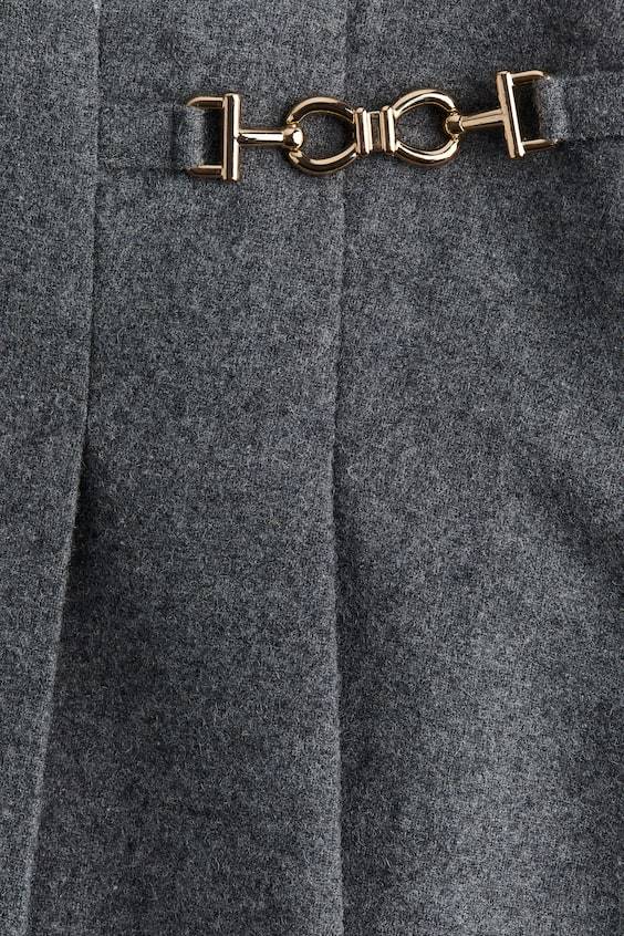 HM Minirock Mit Metalldetail