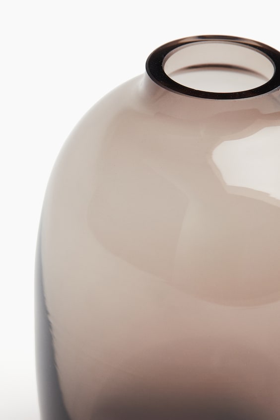 HM Minivase Aus Klarglas