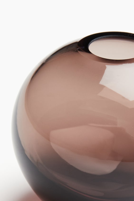 HM Minivase Aus Klarglas