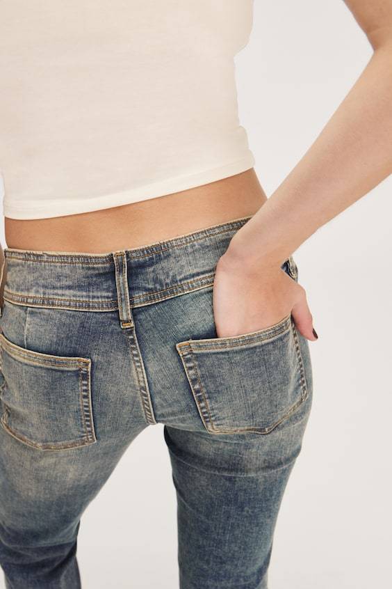 HM Nicole – Bootcut-Jeans Mit Niedrigem Bund