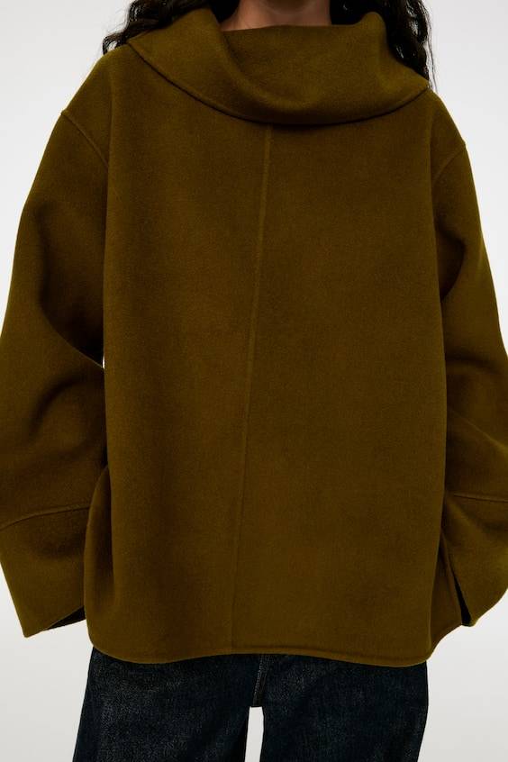 HM Oberteil Aus Doublé-Wollmischung