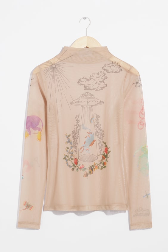 HM Oberteil Mit Stehkragen