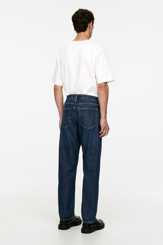 HM OCEAN Loose Straight Jeans