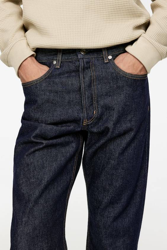 HM OCEAN Loose Straight Jeans