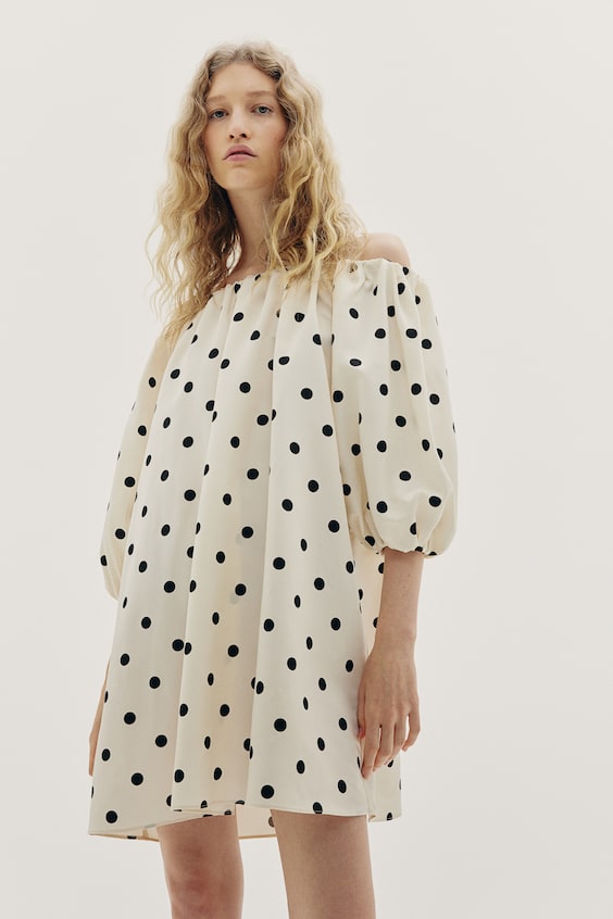 HM Off-Shoulder-Kleid