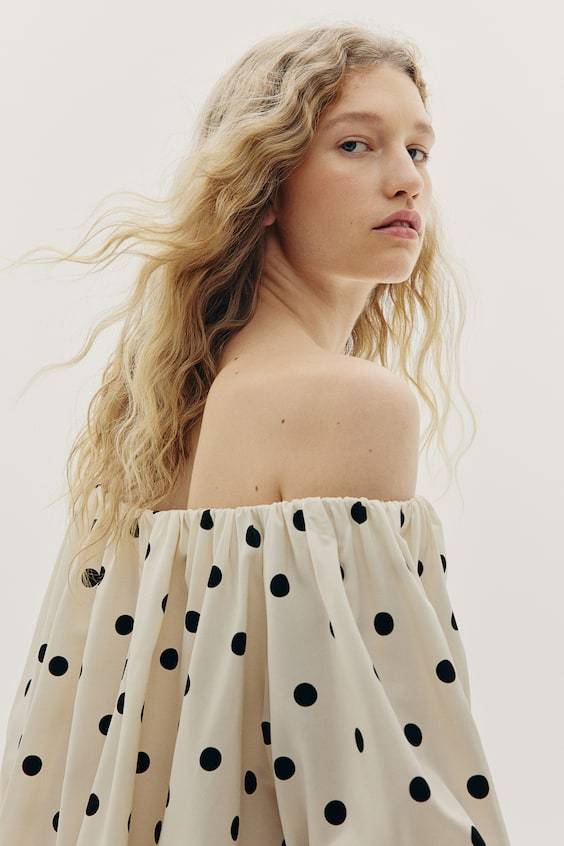 HM Off-Shoulder-Kleid