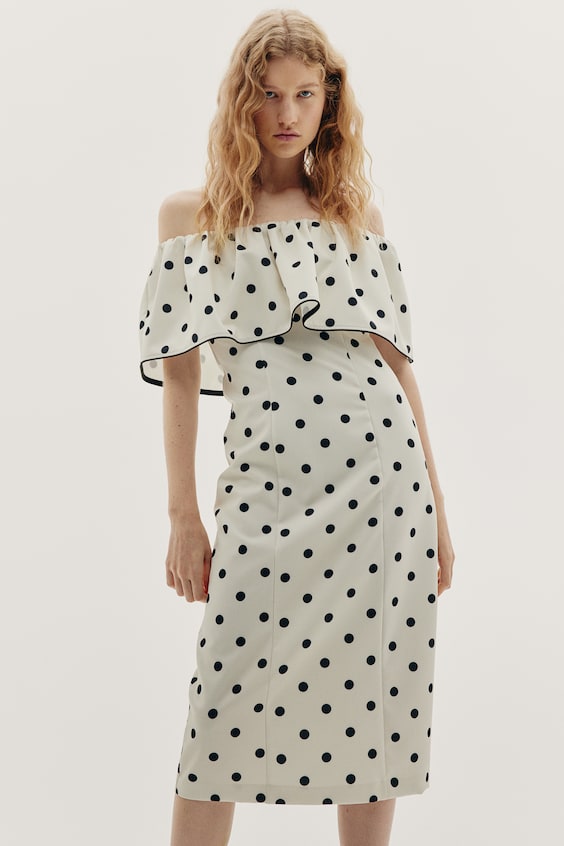 HM Off-the-shoulder Dress