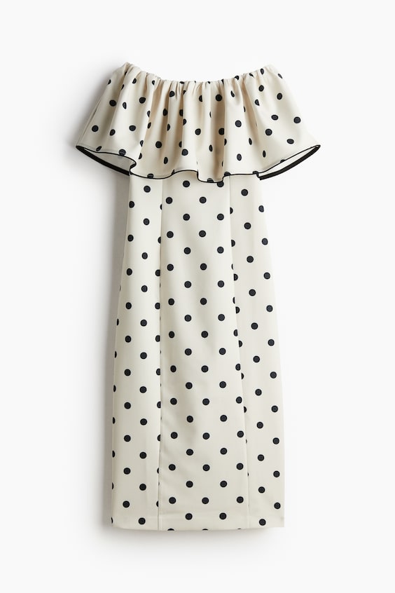 HM Off-the-shoulder Dress