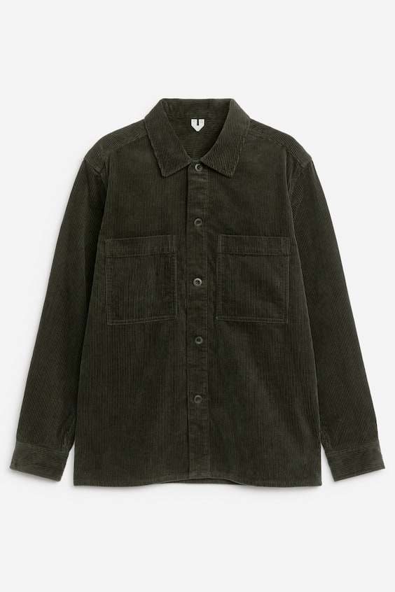 HM Overshirt Aus Cord