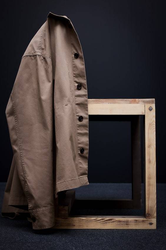 HM Overshirt Aus Twill In Regular Fit