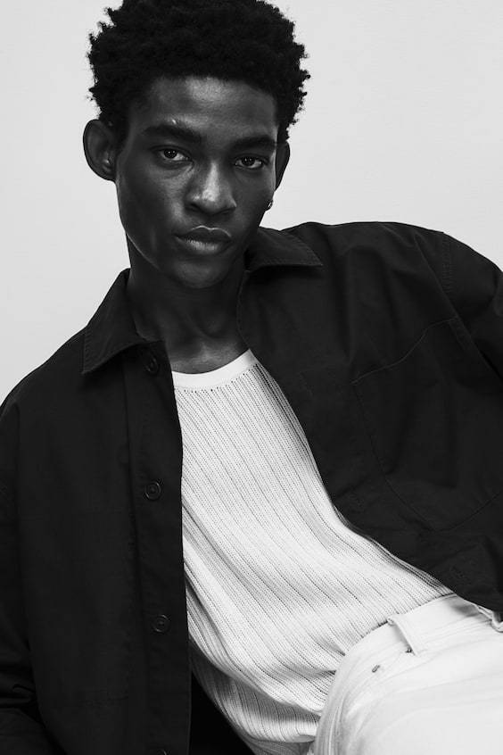 HM Overshirt Aus Twill In Regular Fit