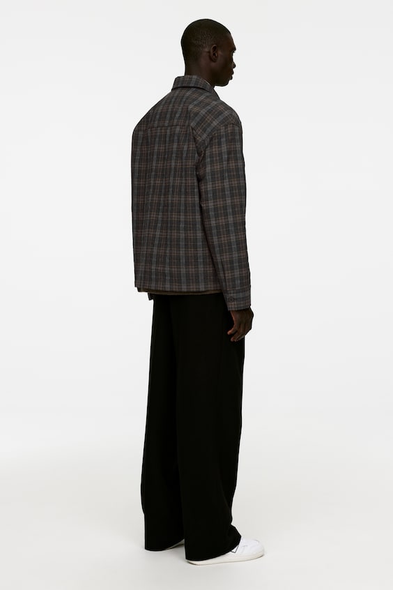 HM Overshirt Aus Wollmischung