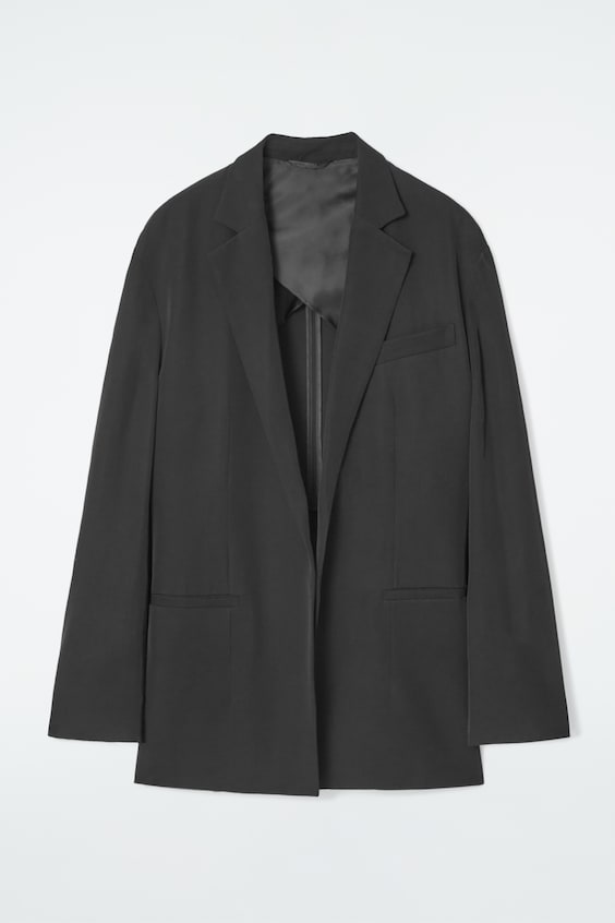 HM OVERSIZED-BLAZER MIT BÄNDERN