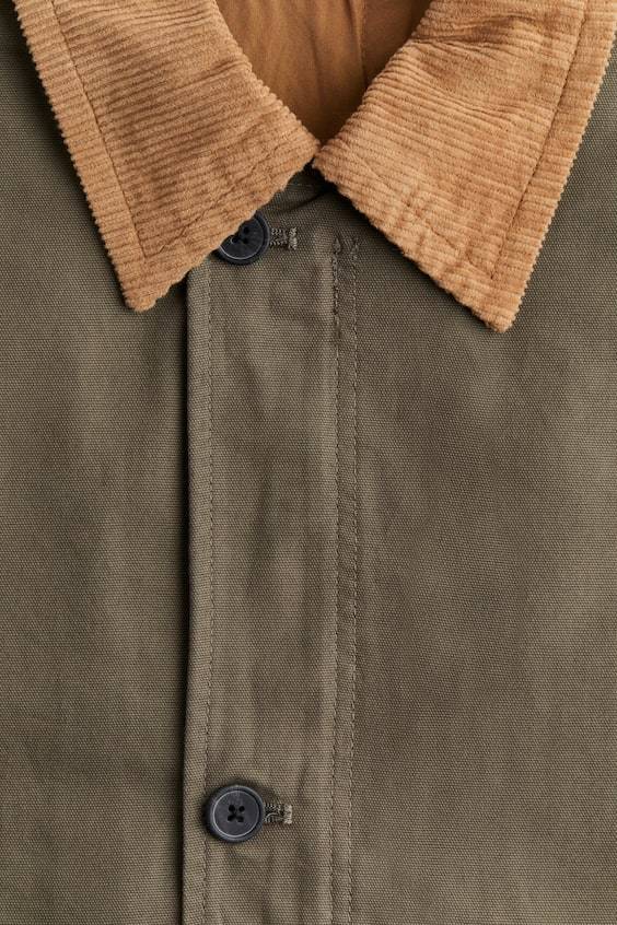 HM Oversized Canvasjacke