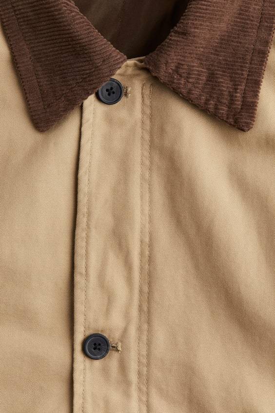 HM Oversized Canvasjacke