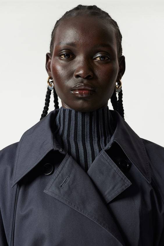 HM Oversized-Cape Im Trenchcoat-Stil