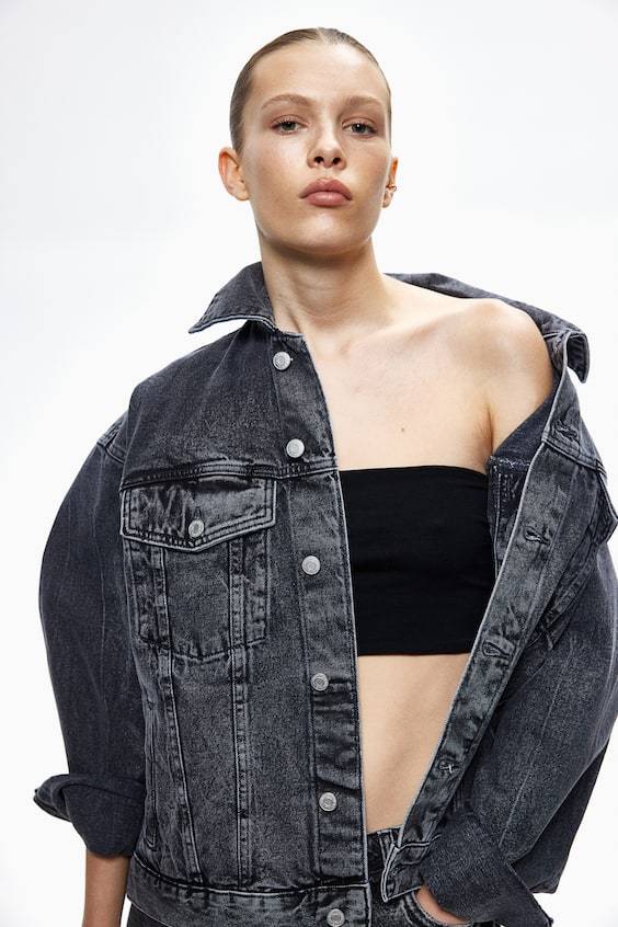HM Oversized Denim Jacket