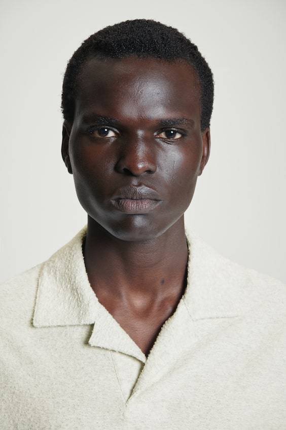 HM OVERSIZED-POLOSHIRT AUS BOUCLÉ-STRICK