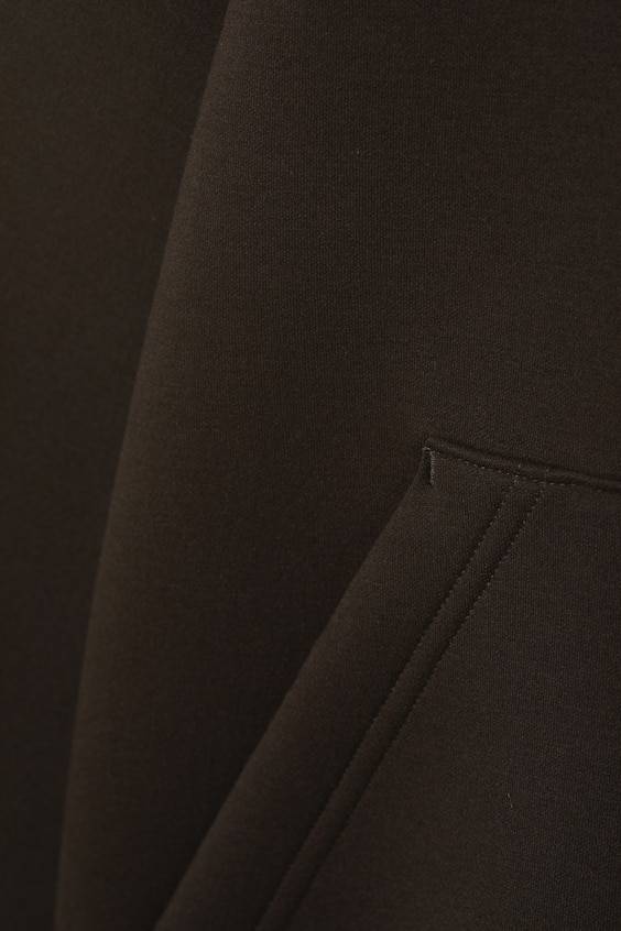 HM Oversized Scuba-Zip-Hoodie