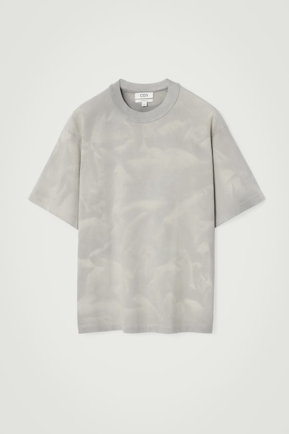 HM OVERSIZED-T-SHIRT MIT ACID-WASCHUNG