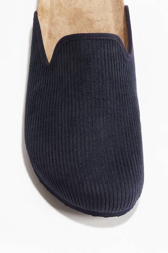 HM Pantoletten Aus Cord