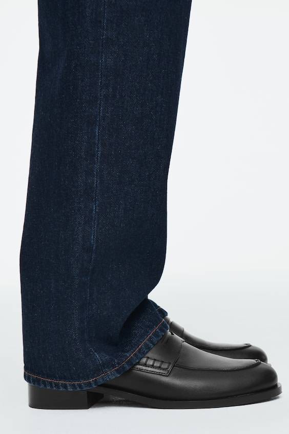 HM PENNY LOAFERS AUS LEDER MIT BIESEN