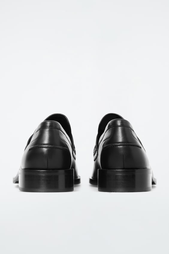HM PENNY LOAFERS AUS LEDER MIT BIESEN