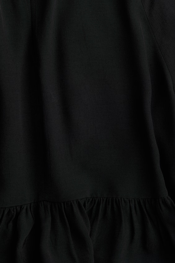 HM Peplumbluse Mit Volants